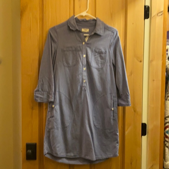 Land’s End Oxford Dress - Picture 1 of 4